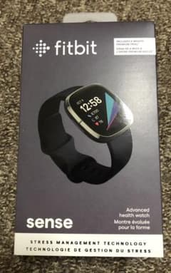 FITBIT Sense GPS搭載 スマートウォッチ FB512BKBK-F…のサムネイル