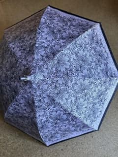 花柄 折りたたみ傘 晴雨兼用のサムネイル