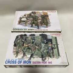 未組立】DRAGON 1/35ドイツ軍 & クロスオブアイアンキットプラモデル