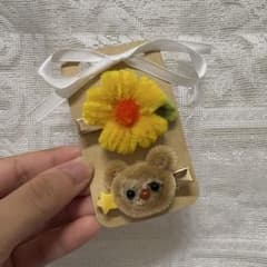 ヘアクリップ 2個セット ハンドメイド モールのサムネイル