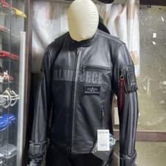新品美品LLアルファインダストリーズ、本革ライダースのサムネイル