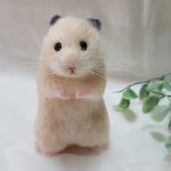羊毛フェルト [43] キンクマハムスターのサムネイル