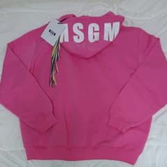 MSGM ピンク パーカー  トレーナーのサムネイル