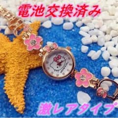 キティちゃん　サンリオ　腕時計　KITTY ウォッチ　レア　かわいいのサムネイル