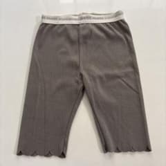 petit main リブパンツ 100cm スカラップ裾のサムネイル