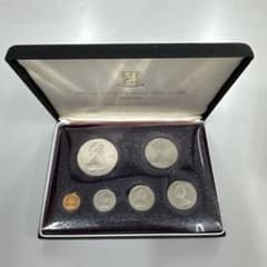 1973年 ブリティッシュバージンアイランド 記念硬貨セットのサムネイル