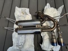 スルガスピード PFSループサウンドマフラー チタンテール ND