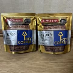 KEY COFFEEスペシャルブレンド深煎りインスタントコーヒー詰替用 2袋