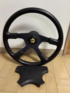 ハンドル　黒　MOMO×TOYOTA 1-91 ハンドル 黒 MOMO×TOYOTA 1-91 - メルカリ