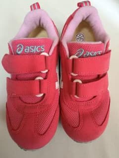 ASICS SUKUSUKU アイダホ ピンク 16.5cmのサムネイル