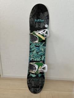 Burton スノーボード 100cm 子供用 キッズ スノーボード 2点セットBurton Cherry Pro 100cm - メルカリ