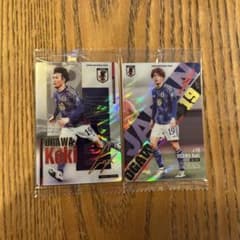 小川航基　ツインウエハース　サッカー日本代表のサムネイル