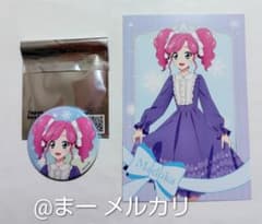 アイカツ スキマストア 缶バッジ 特典 ポストカード 天羽まどか - メルカリ