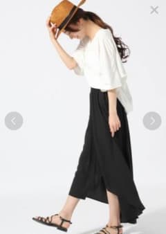 ロングアシンメトリースカートのサムネイル