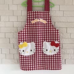 キティちゃん　エプロン　子供用のサムネイル