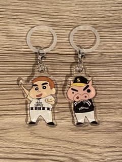 ホークス クレヨンしんちゃん めじるしチャーム 山川穂高 ぶりぶりざえもん - 3
