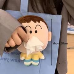 SHEIN 크레용 신짱 보짱 포켓 티슈 케이스