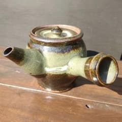 森山窯　森山雅夫　急須　ボット 美品 森山窯 森山雅夫 急須 日本茶 陶器 茶漉し付 容量 800ml - メルカリ