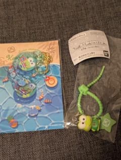 新品　サンリオぷかぷかアクリルキーホルダー&ななほしカラフルマルチチャームセットのサムネイル
