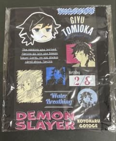 冨岡義勇　ビックシルエットTシャツ 鬼滅の刃』ポケット付きビッグシルエットTシャツ “HEROES” 冨岡