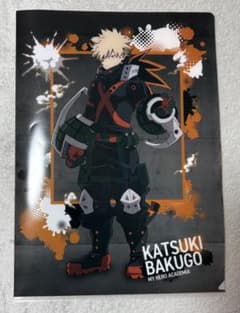 僕のヒーローアカデミア 爆豪勝己 クリアファイルのサムネイル