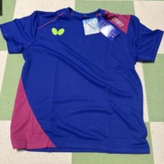 Butterfly 卓球ウェア Lサイズ 青　男女兼用のサムネイル