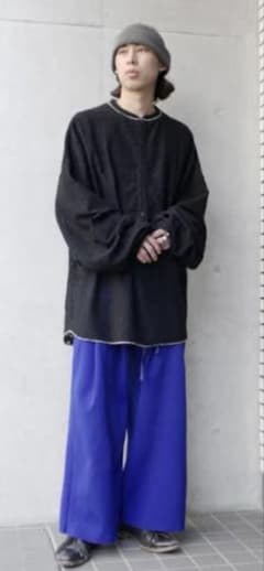 【新品・タグ付き】SHINYA KOZUKA knitted pantsのサムネイル