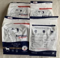 NATURAL メンテナンス ラム ドッグフード　大粒　4袋のサムネイル