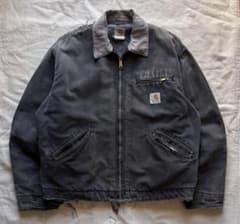 鬼フェード】90s Carhartt デトロイトジャケット USA製 BLK - メルカリ