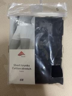 H&M Short trunks Cotton stretch 3枚組 Sのサムネイル