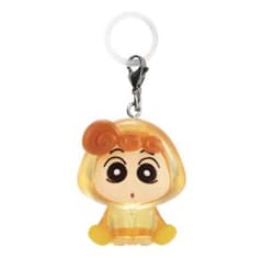 クレヨンしんちゃん　めじるしアクセサリー　ひまわり　ガチャのサムネイル