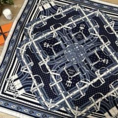 HERMESエルメス　カレジェアン140　馬銜バンダナ　26SS最新カシシル HERMESエルメス カレジェアン140 馬銜バンダナ カシシル 26SS最新作