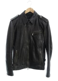 BURBERRY BLACK LABEL レザージャケット シングルライダースのサムネイル