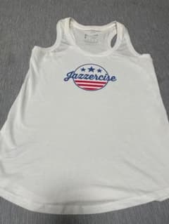Jazzercise ジャザサイズ タンク トップ 白 S - メルカリ