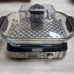 プロフ必読！送料込！Cuisinart 蒸し器 ヘルシークッカースチーム
