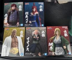 NARUTO ナルト 疾風伝 フィギュア 5種セットのサムネイル