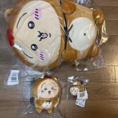 ちいかわ たぬきだもんくじ うさぎA賞B賞Ｃ賞セットのサムネイル