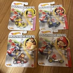 未使用　ホットウィール　マリオカート4台セット
