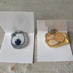 Marking Accessory Sumikkogurashi Shirokuma & Tonkatsu 2-Piece Set