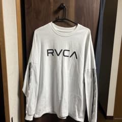 RVCA 長袖カットソー ホワイト Mサイズのサムネイル