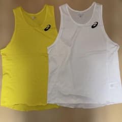 asics ランニングシャツ 2着セットのサムネイル