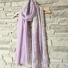 ETRO エトロ　カシミヤシルク大判ストールエスニックデザイン 春夏 ETRO エトロ ストール 大判ロング カシミヤ混 - メルカリ