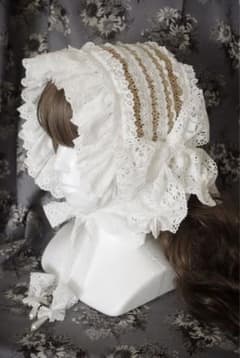 Luxmira ハーフボンネット風ヘッドドレスVif Luxmira ハーフボンネット風ヘッドドレスVif - メルカリ