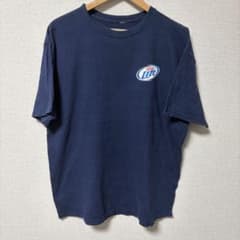 90s〜 Miller Lite tシャツ ビールt 企業 古着 シンプル