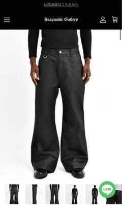 asapmode Stacked Oil Coating Pants [M]のサムネイル
