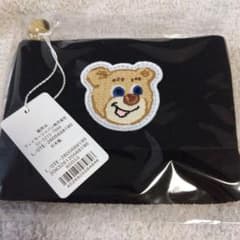 新品】フェイラー オールドテディ ワッペンポーチ ブラック - メルカリ