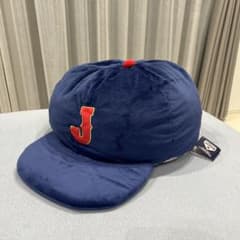 侍ジャパン　キャップ型　公式　超BIGクッション　WBC 新品未使用のサムネイル