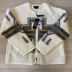 【未使用】PENDLETON  M ビックパイルカーディガンのサムネイル