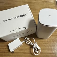 Speed Wi-Fi HOME 5G L13 ホワイト 残債なし 動作確認済み - メルカリ