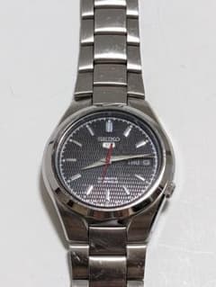 タッチ様専用　SEIKO5 　特殊文字盤　可動品　ベルトジャンクのサムネイル